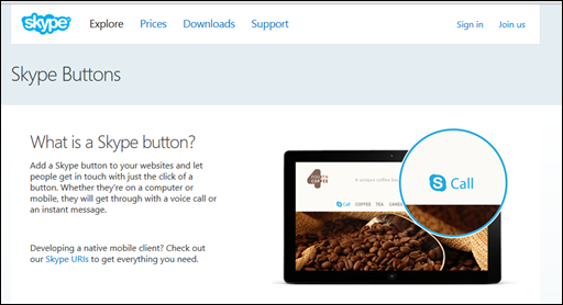 Como colocar o botão do Skype no seu blog - Visual Dicas