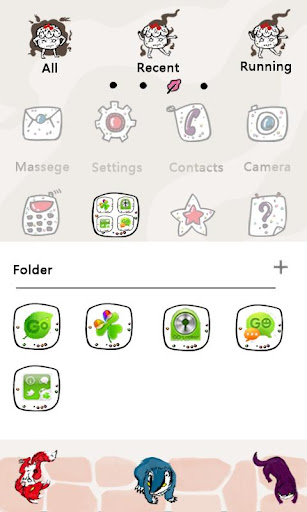 B-Johnny GOLauncher EX Theme