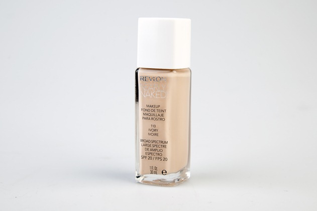 revlon nearly naked foundation review ivory swatches