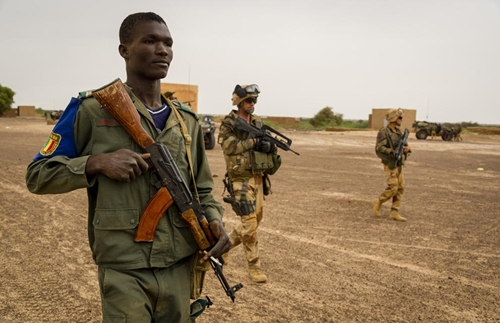 Французские военные в Мали