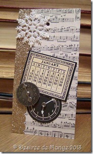 Susan's calendar - January