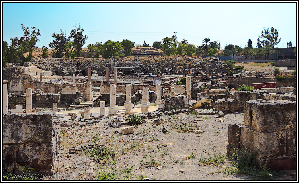 Бейт Шеан | Beit Shean |LookAtIsrael.com - Фото путешествия по Израилю