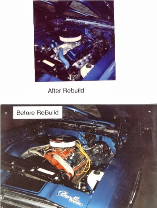 Chevelle before & after