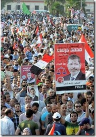 pendukung presiden mursi di kairo