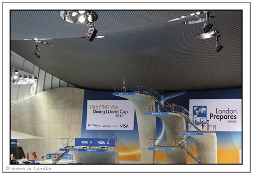 Hand stand to dive FINA Diving World Cup