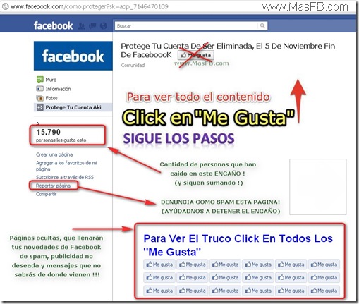 Protege tu cuenta de ser eliminada (Rumor, FALSO) Protege tu cuenta de ser eliminada (Rumor, FALSO)