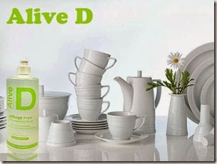Alive™ D Хипоалергенна течност за измиване на съдове