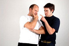 Two guys argueing (Crestock.com