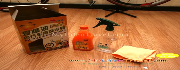 Road bike wash and wax Road bike wash and wax