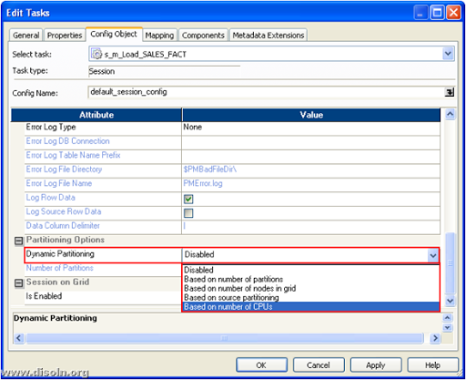 Informatica PowerCenter Dynamic Partitioning