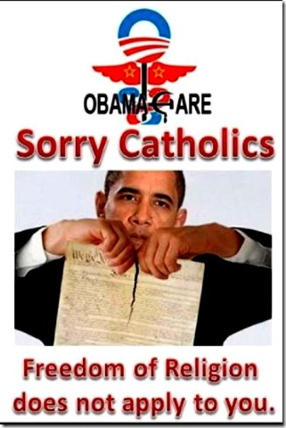 Obamacare fights Religious Liberty