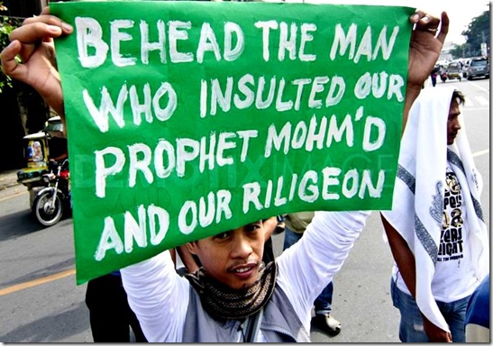 Behead - Insult - Islam & Mo