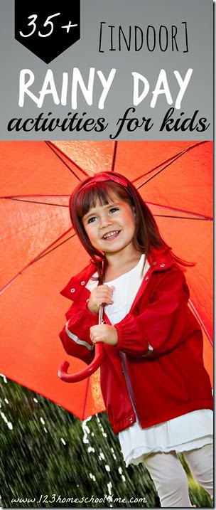 35+ Indoor rainy day kids activities - so many really fun, creative, and unique ideas for kids of all ages 35+ Indoor rainy day kids activities - so many really fun, creative, and unique ideas for kids of all ages