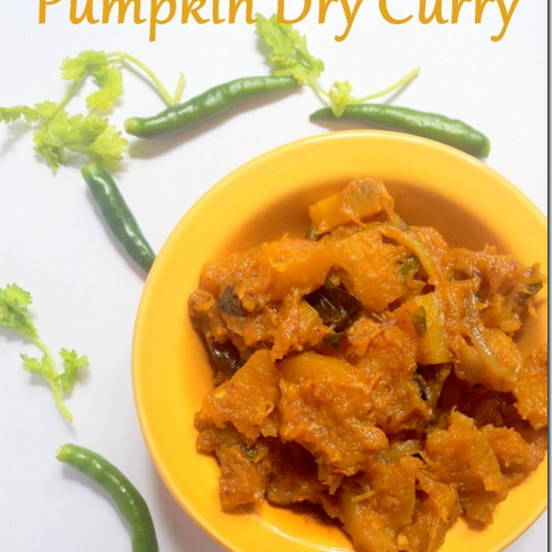 Pumpkin Dry Curry | Kaddu Ki Sabzi North India Style