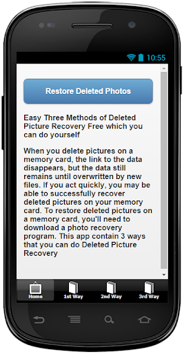 Restore Deleted Photos