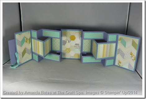 Afternoon Picnic, Double Tri Shutter Card, Amanda Bates, The Craft Spa, 2014_06  (1)