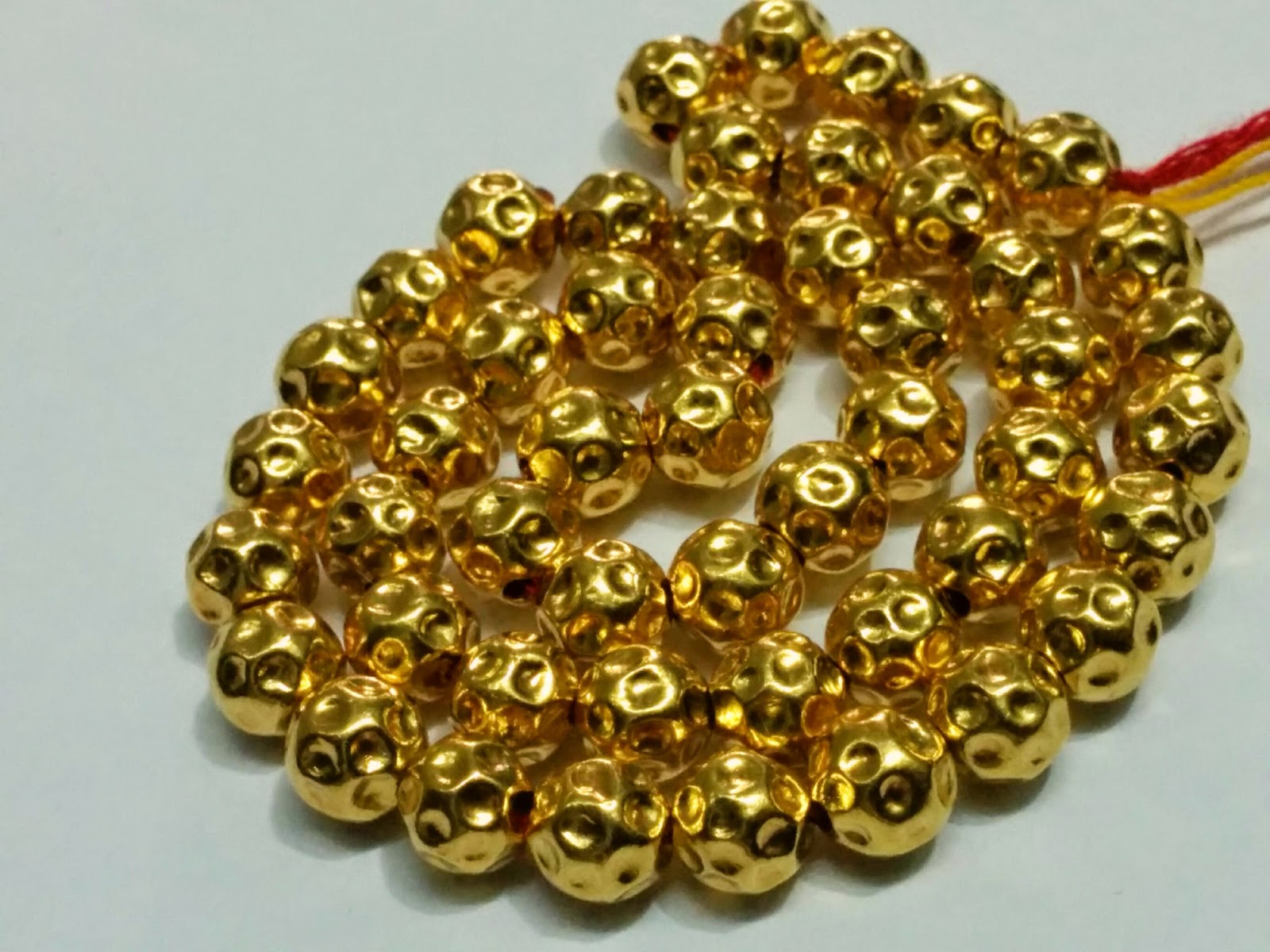 SHA HIMATMAL TILOKCHANDJI Jewellers Antique Handmade Gold Bead