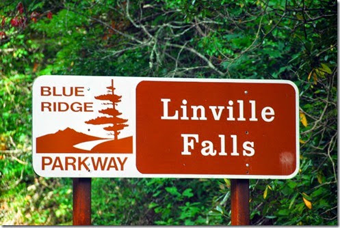 Linville Falls Sign