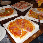 pizzas in Seefeld, Austria 