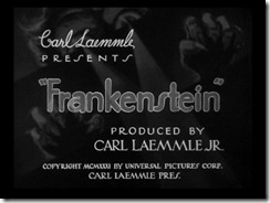 Frankenstein Title