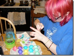 regionals, cancer walk party, easter egg coloring 104