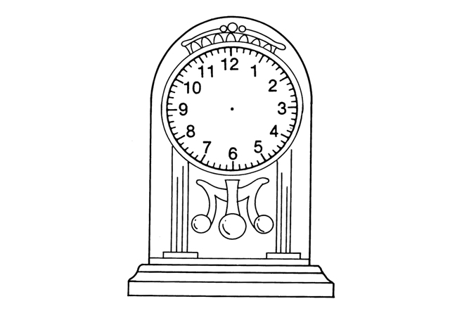 COLORING CLOCK