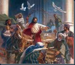 Jesus e os vendedores do templo