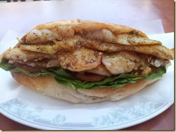 Fish Store Grouper Sandwich
