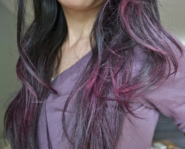 Splat Hair Chalk | Dusty Rose with MANY Hair Pictures! | Cosmetic Proof |  Vancouver beauty, nail art and lifestyle blog