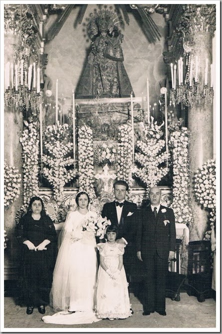 cAMPANAS DE BODA_Boda en la Basílica Virgen Desamparados. 1941