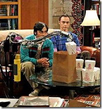 robot on Big Bang Theory