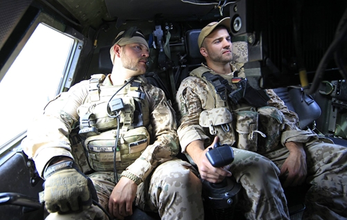 Немецкие солдаты в Афганистане