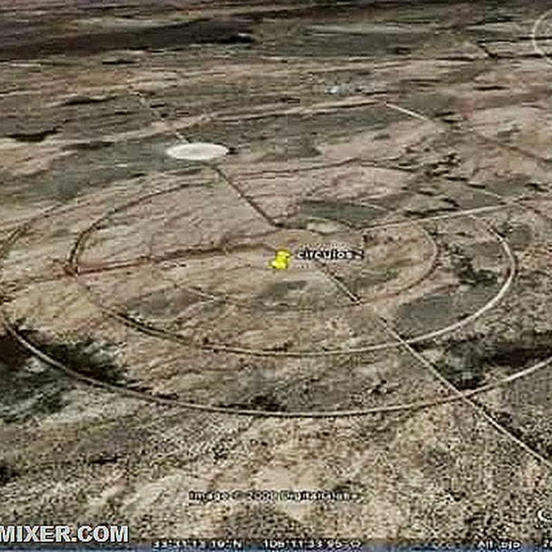 Необычные открытия Google Earth