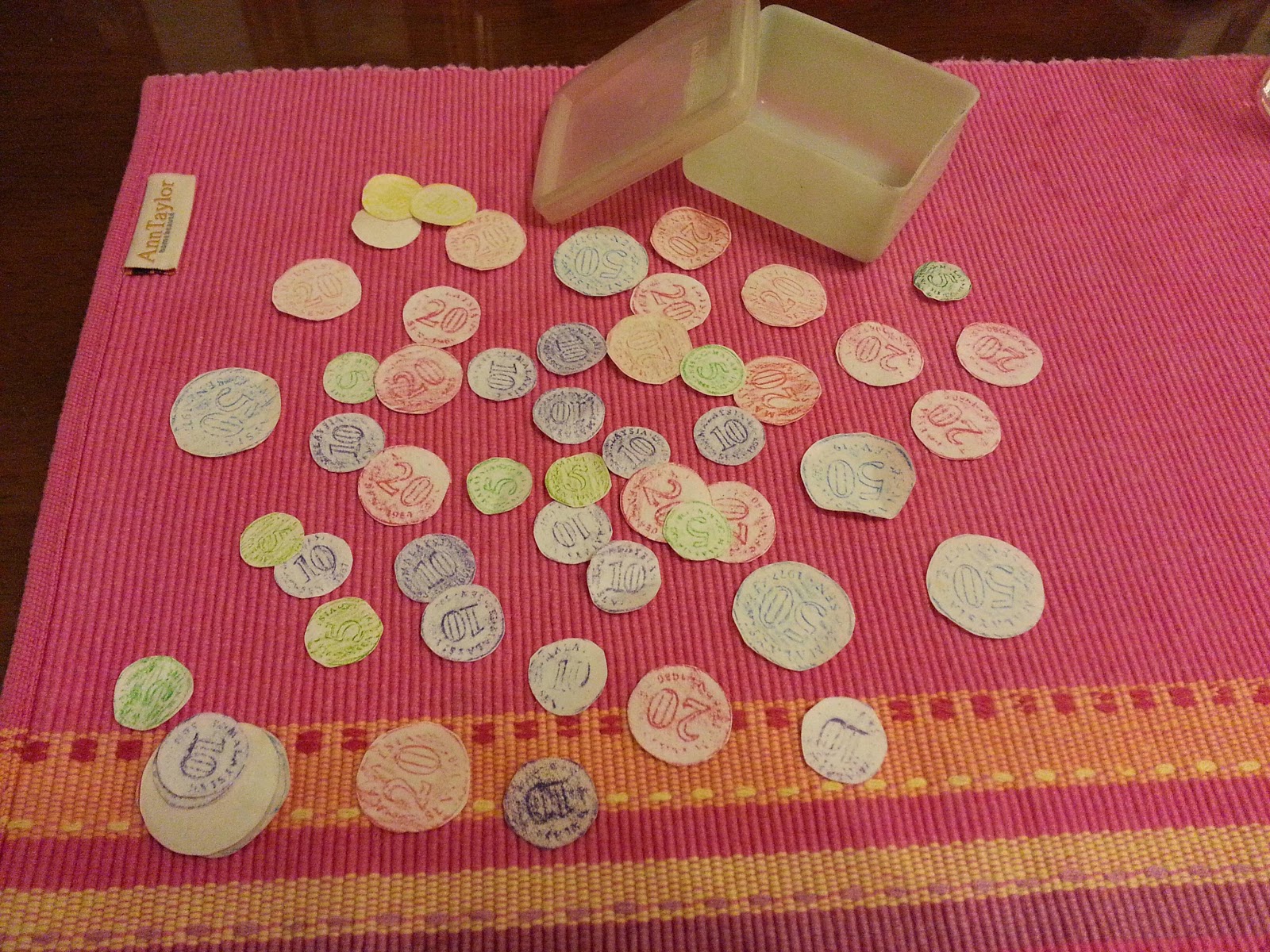 Loot of the Day Paper Coins