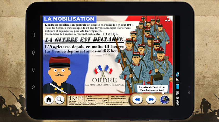 La Première Guerre Mondiale Screen 3