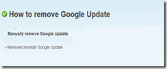 How to Uninstall Google-Update-Plugin completely