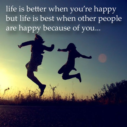 life is better when you're happy