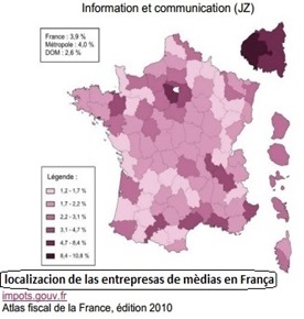 Mapa dels mèdias parisencs