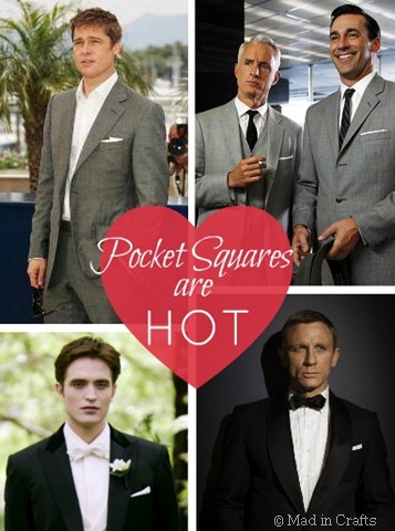 pocket squares are hot