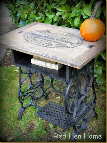 Red Hen Home Treadle Table 5