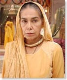 widow with chandan bindi