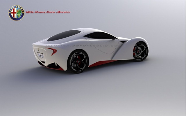New Alfa Romeo 6C With Cuore Sportivo Design Concept