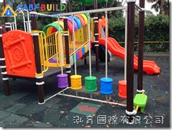 桃園縣楊梅市瑞原國民小學幼兒園遊戲器具採購 兒童遊戲設施完工