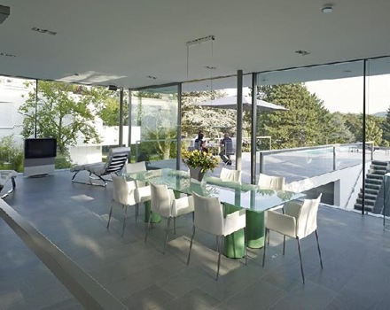 diseño-interior-comedor-casa-Puristische-Villa diseño-interior-comedor-casa-Puristische-Villa