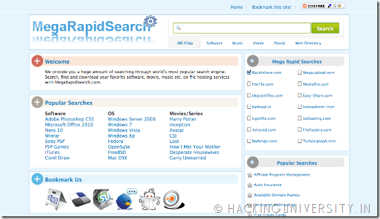Search Engines to Find Download Links