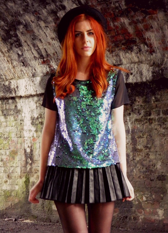 Lashes Of London Sequin Backless Top