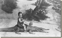 Girl & Alligator