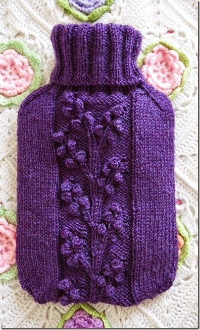 Purple Hot Water Bottle Cover08
