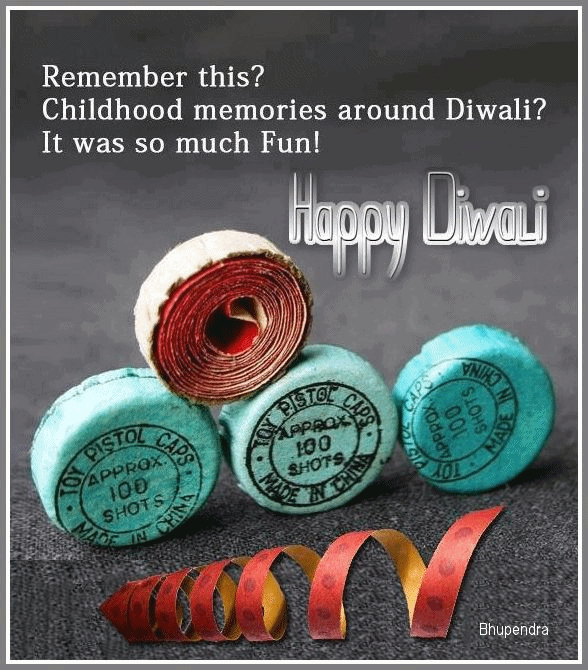 Childhood Memories of Deepawali