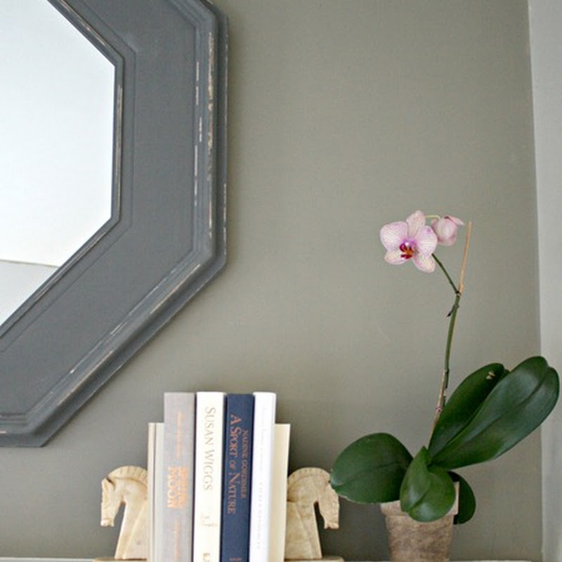 Decorating the mantel